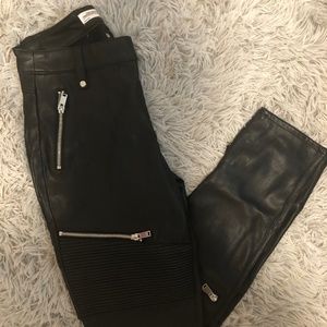 Zara Leather Pants